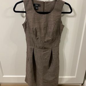 Brown Work Dress